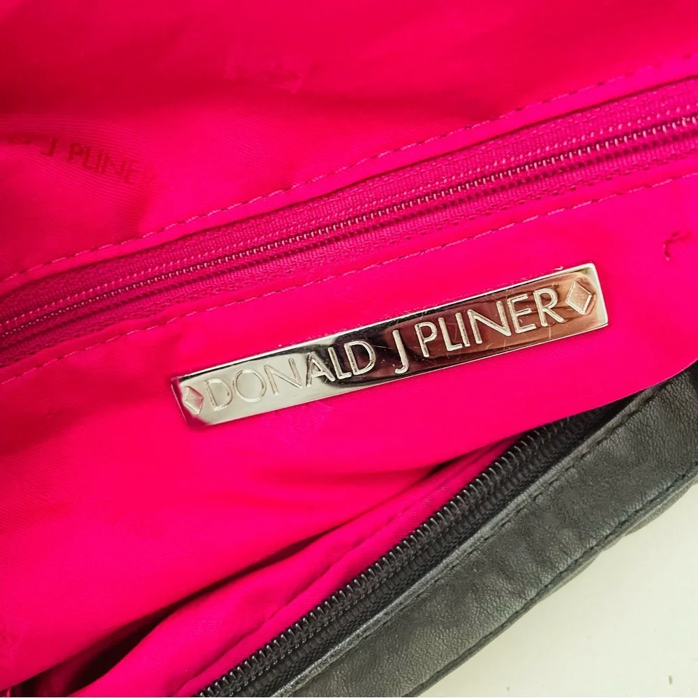 Donald J. Pliner Quilted Hobo Bag